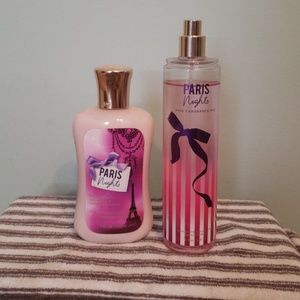 Paris Nights body spray & lotion